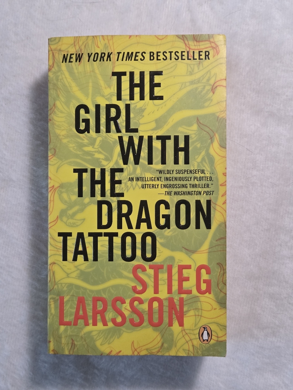 ☀️The Girl with the Dragon Tattoo by Stieg Larsson Paperback Book